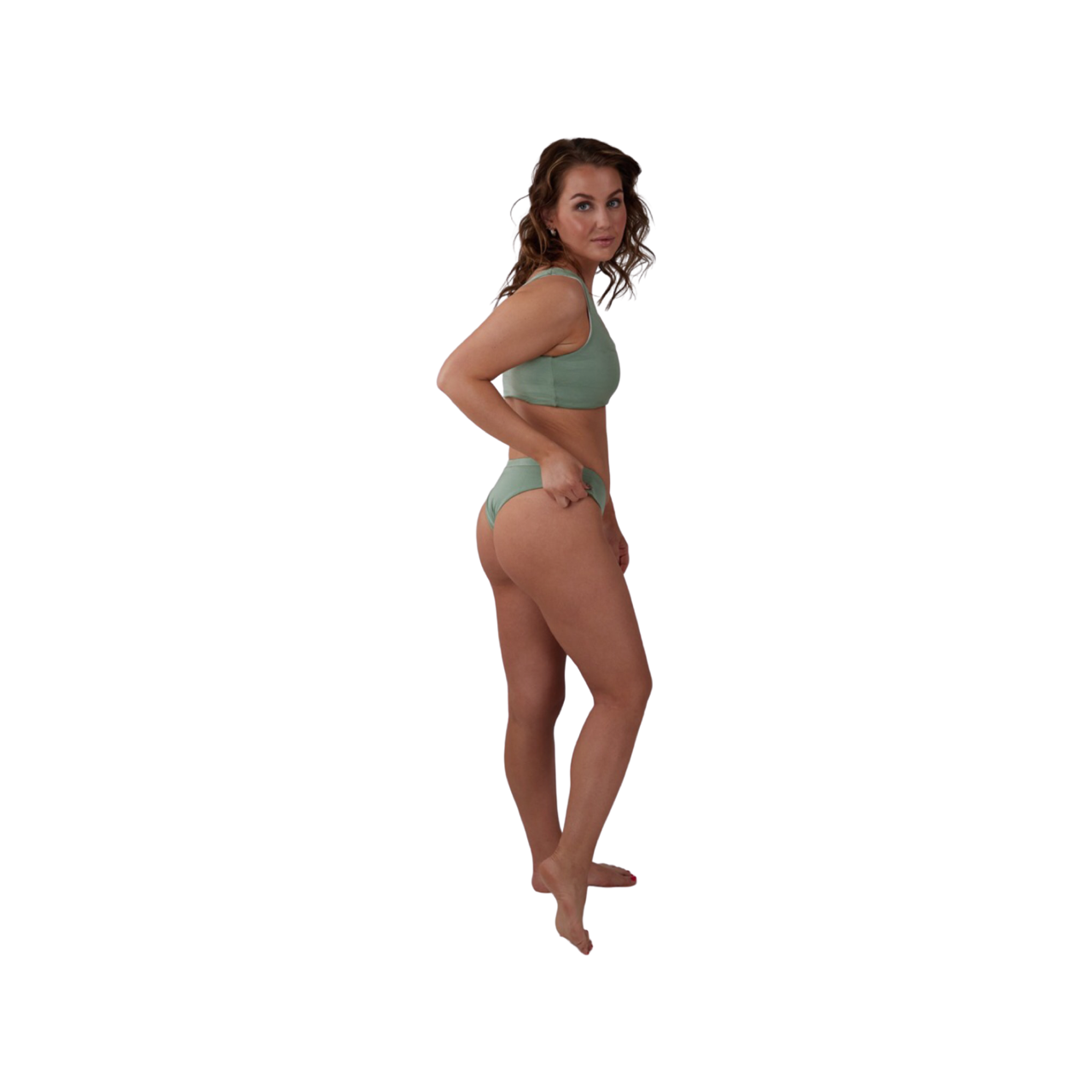 Cammie Bikini Bottom Sage