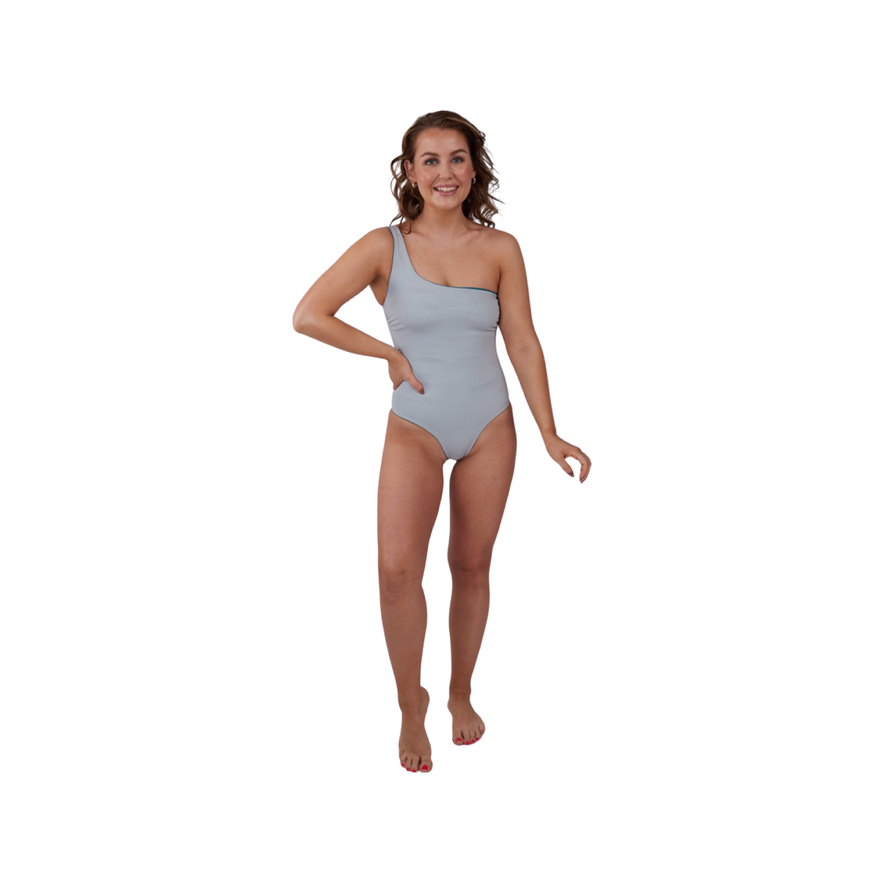 Vicky Swimsuit Green Lake (Reversible) Cloud