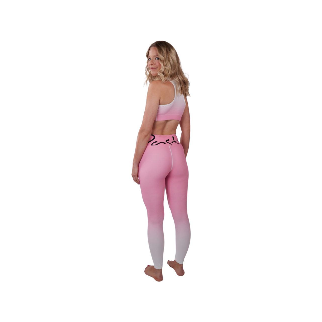 Zoya Padded Sports Bra Faded Pink