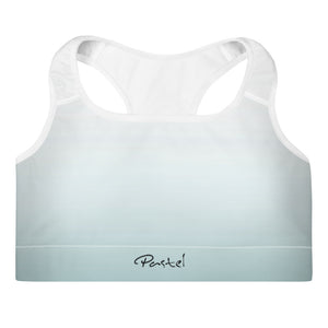 Zoya Padded Sports Bra Faded Blue