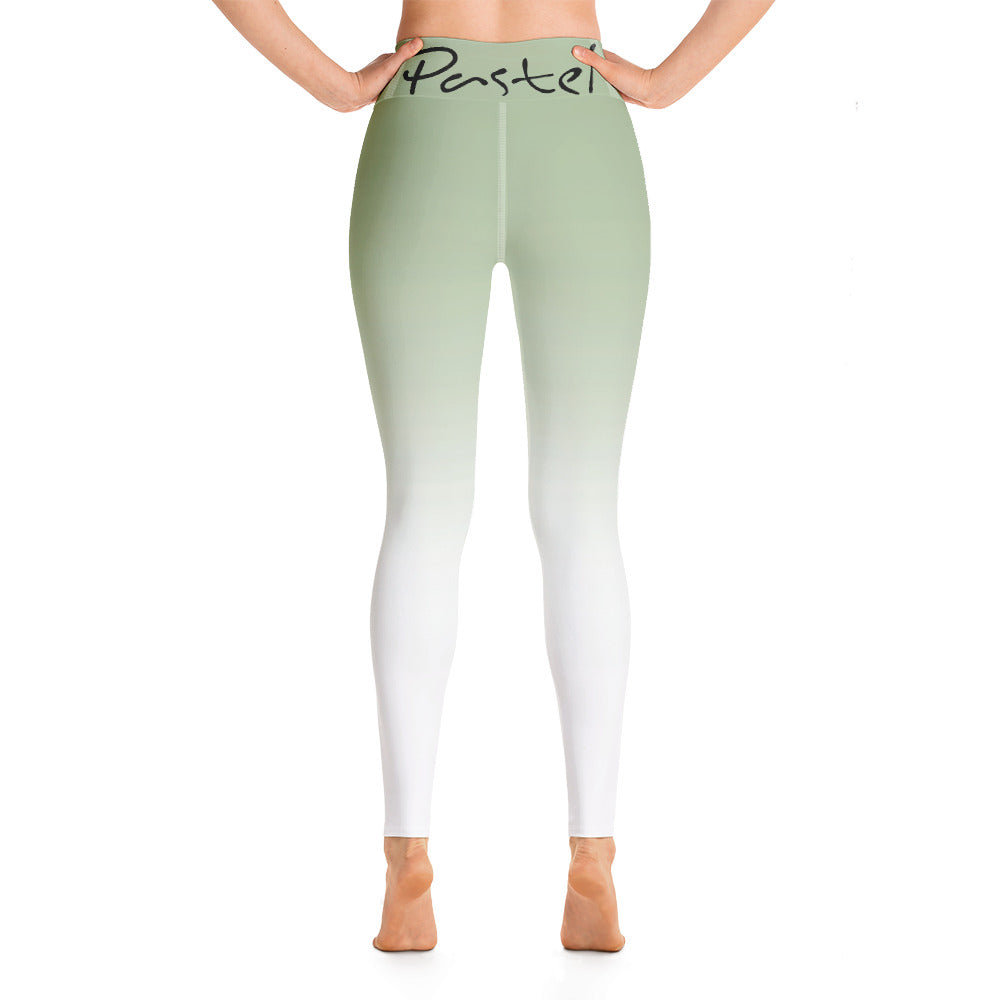 Zoya Sport Leggings Faded Green