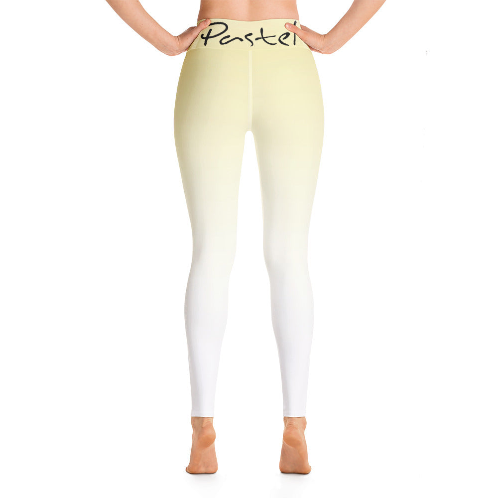 Zoya Sport Leggings Yellow Fade