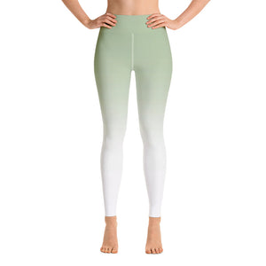 Zoya Sport Leggings Faded Green