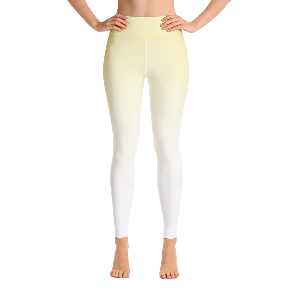 Zoya Sport Leggings Yellow Fade