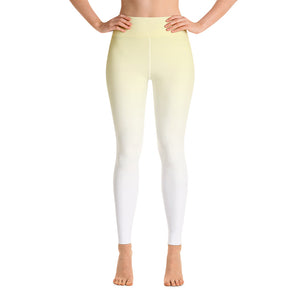 Zoya Sport Leggings Yellow Fade