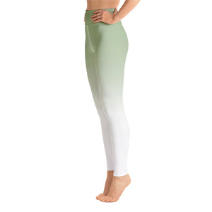 Zoya Sport Leggings Faded Green