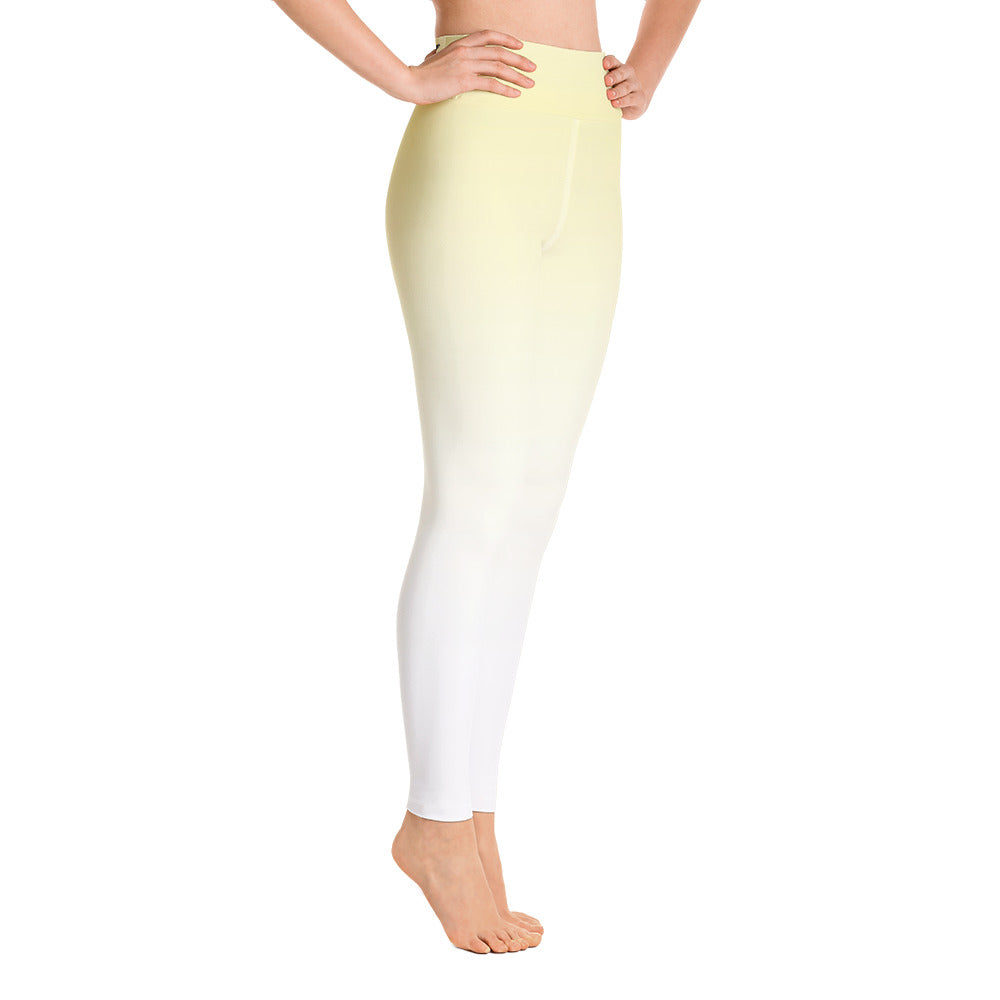 Zoya Sport Leggings Yellow Fade