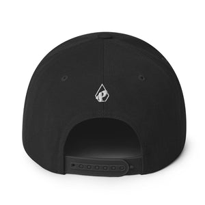 Jamal Snapback All Black/White (Classic Fit)