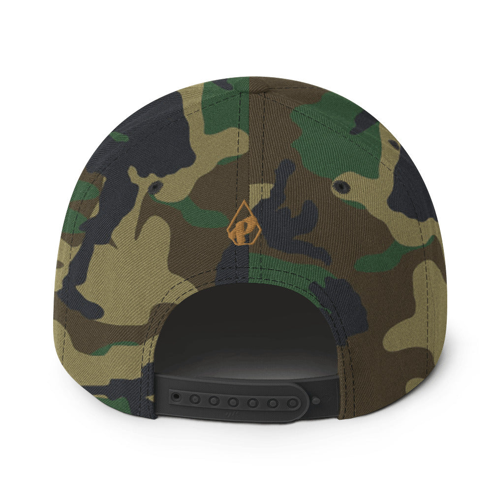 Pat Snapback All Camo/Brown (Classic Fit)