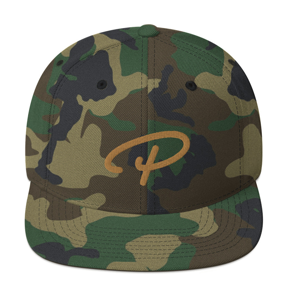 Pat Snapback All Camo/Brown (Classic Fit)