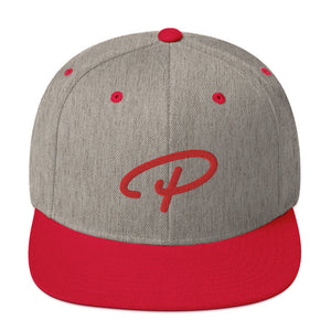 Pat Snapback Heather/Red/Red (Classic Fit)