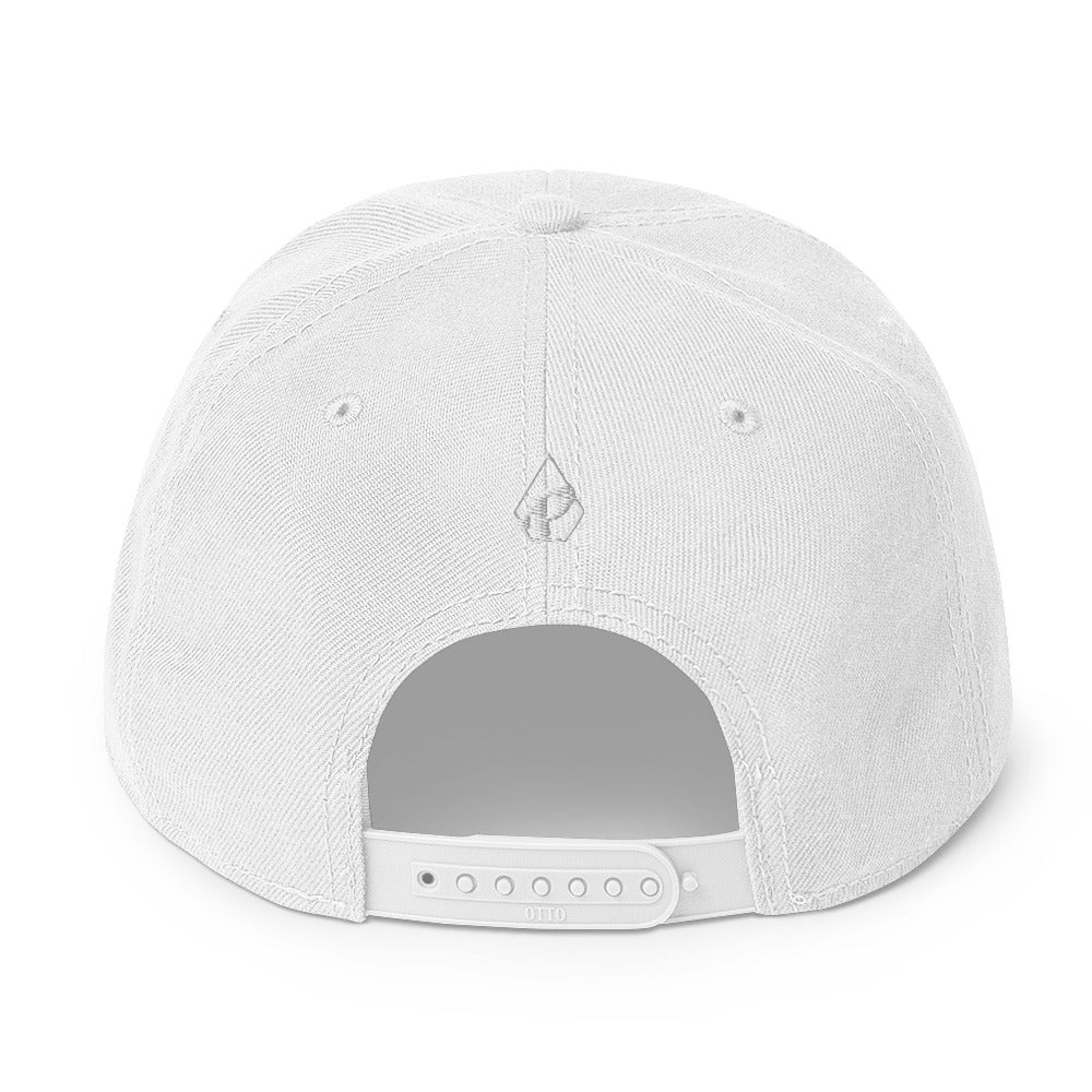 Jamal Snapback All White/White